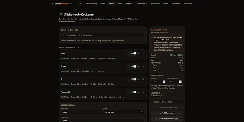 Aromakompass screenshot 6