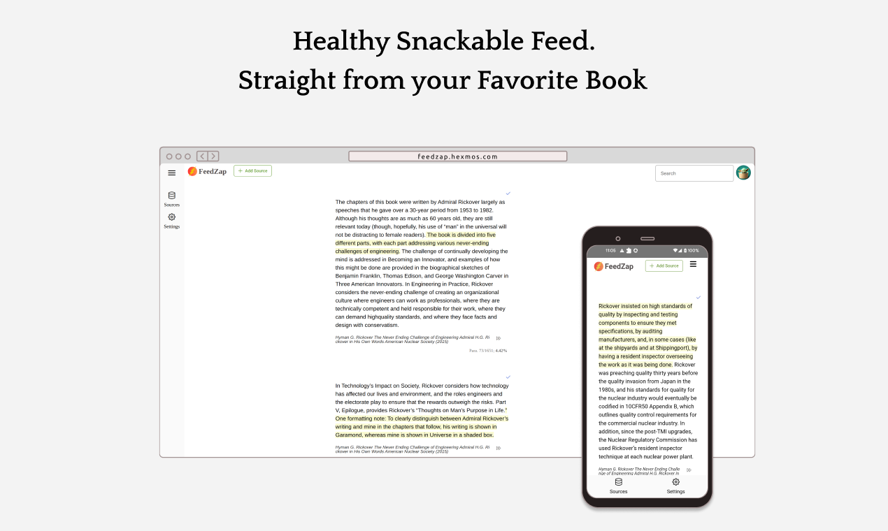 Media FeedZap (beta) - Baca buku 2x tahun ini 3