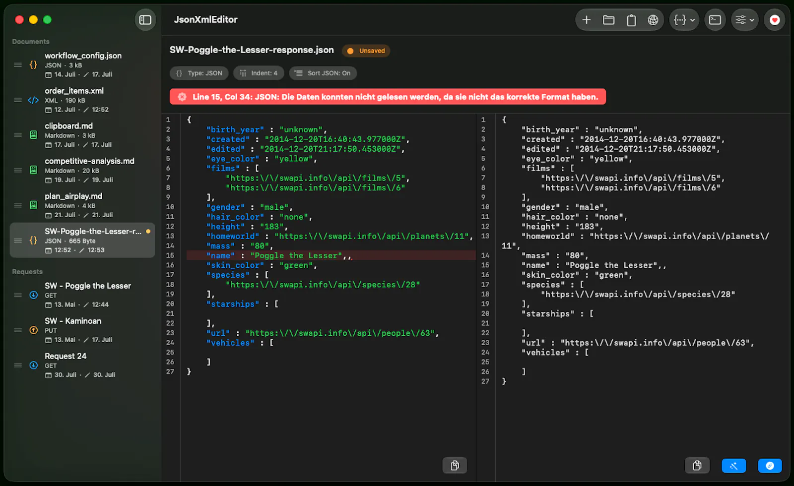 Json XML Editor screenshot 7