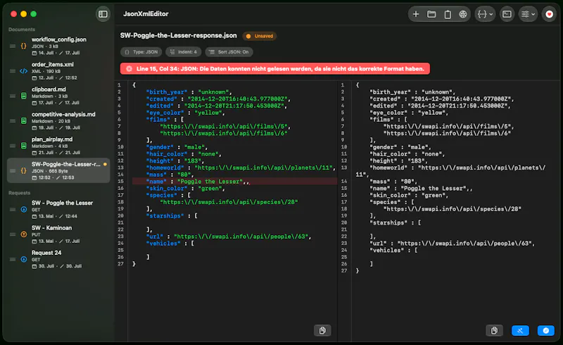 Json XML Editor screenshot 7