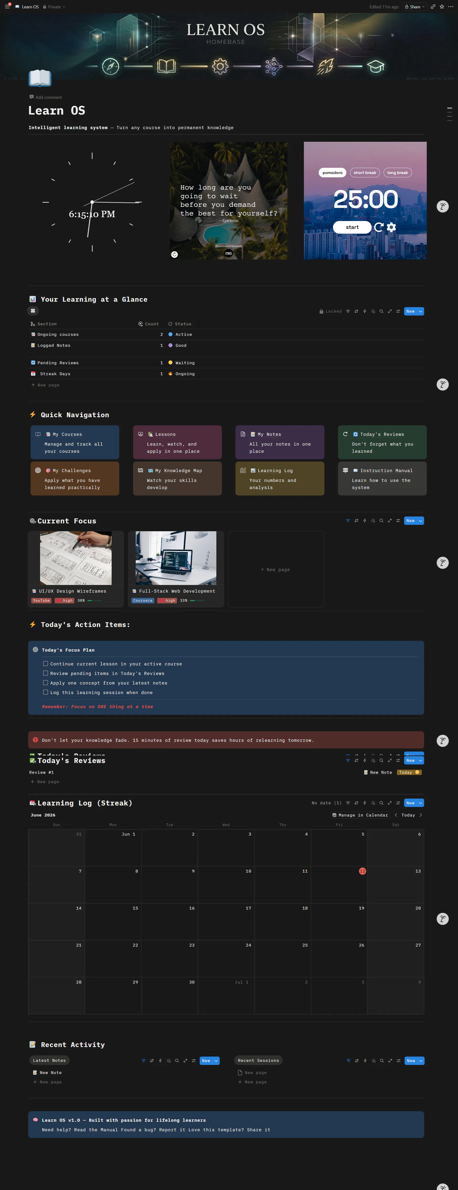 Learn OS screenshot