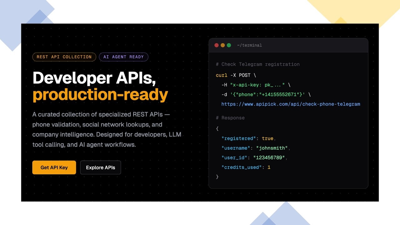 API Pick gallery image