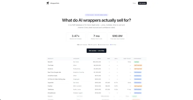 WrapperExits screenshot 2