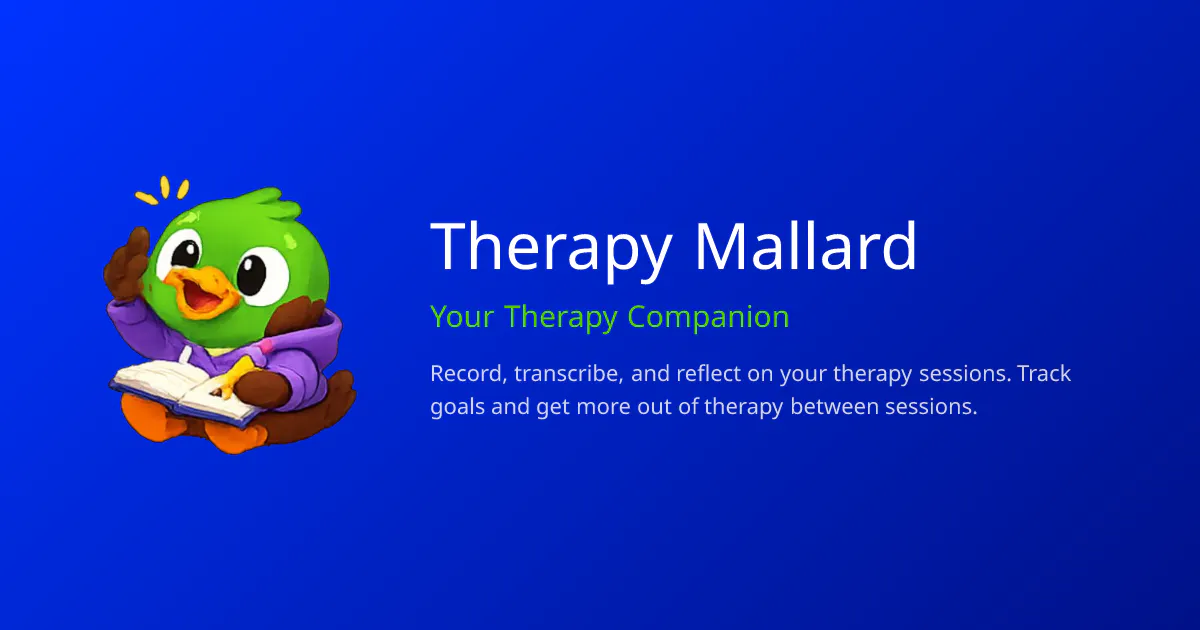 Therapy Mallard のプロダクトバナー