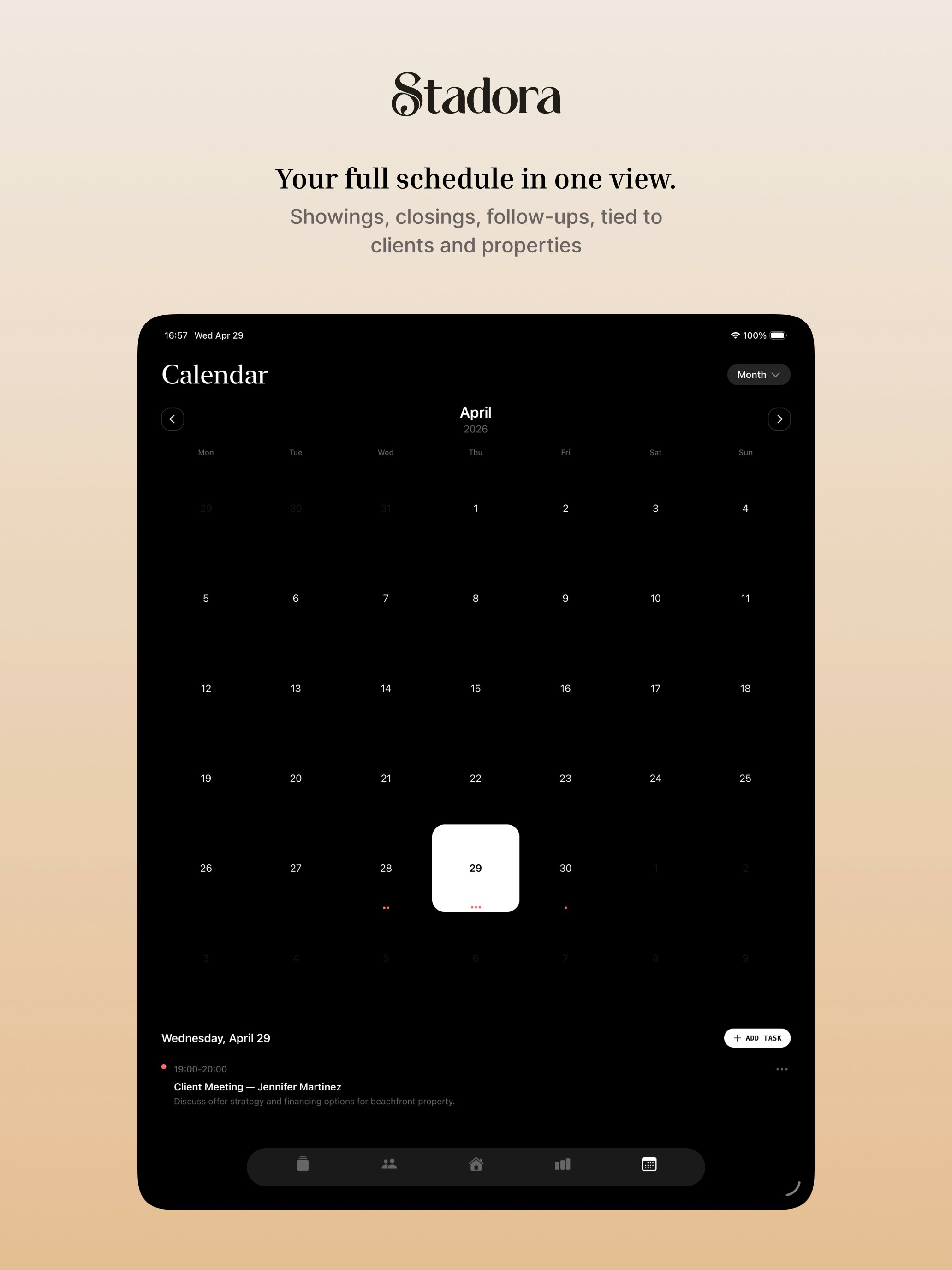 Stadora AI launch - Real Estate CRM  gallery image