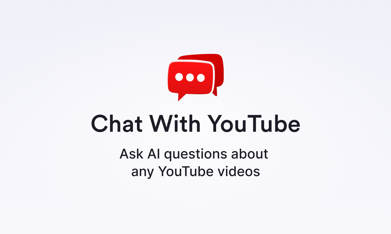 startuptile Chat with YouTube-Ask AI questions about any YouTube videos