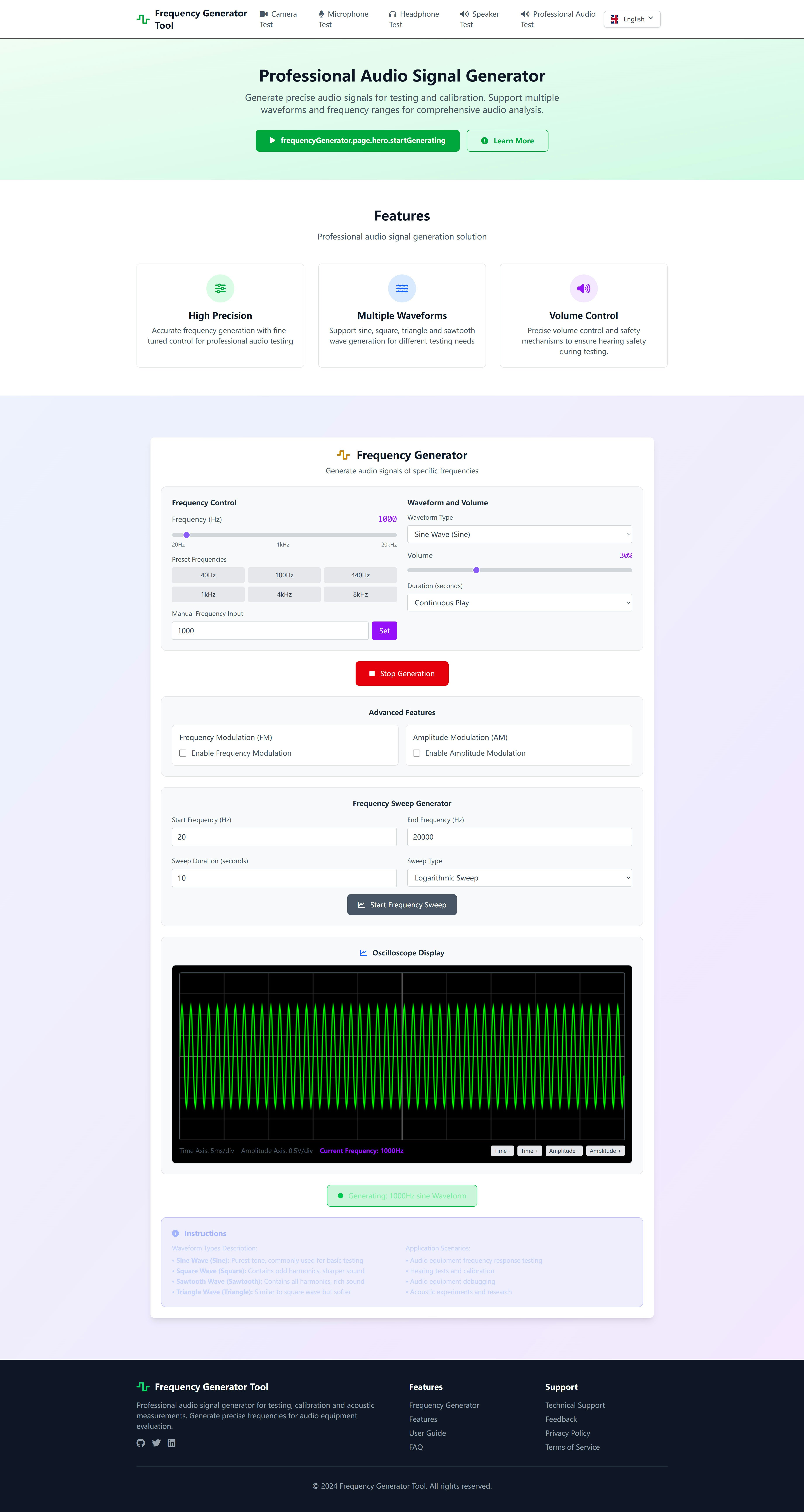 Média Outil de test de périphérique audio et vidéo - Outil de test de matériel audio et vidéo gratuit professionnel 6