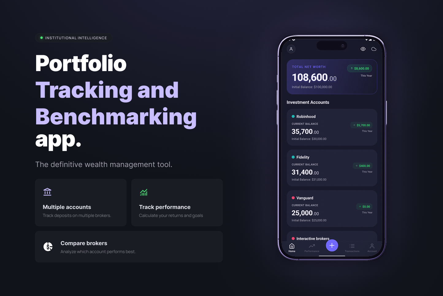 Netto - portfolio benchmarking app gallery image