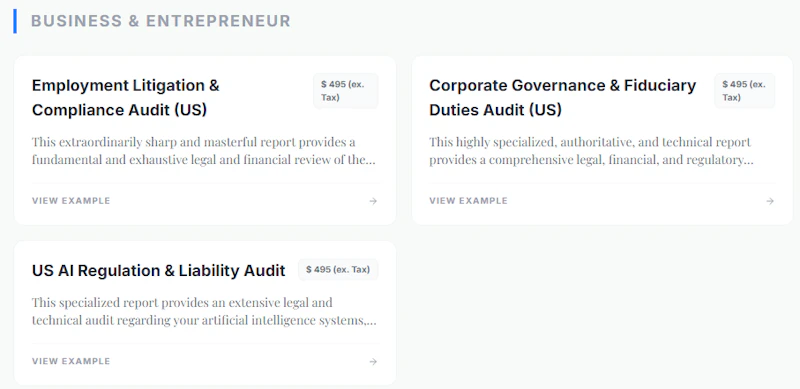 MENK Legal AI screenshot 1
