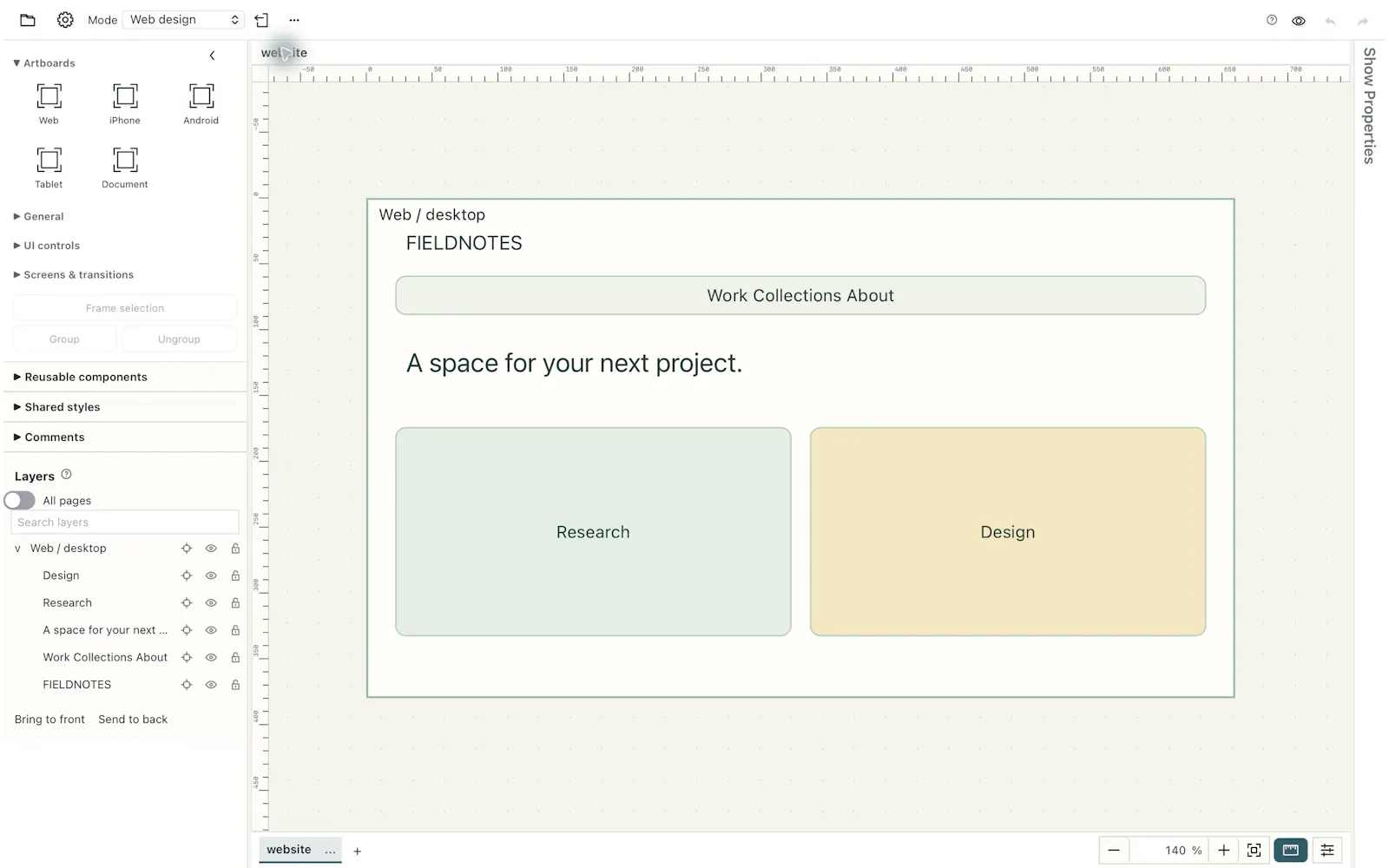 Nodetto screenshot 1