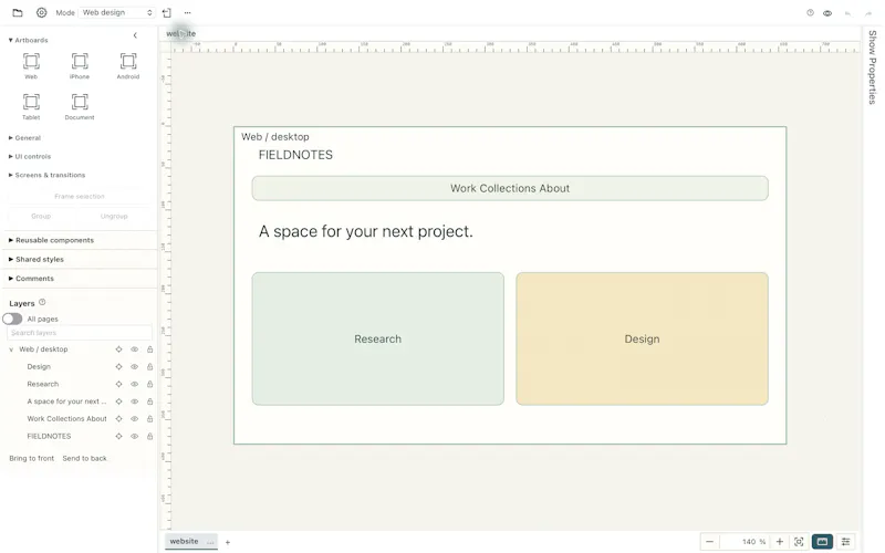 Nodetto screenshot 1