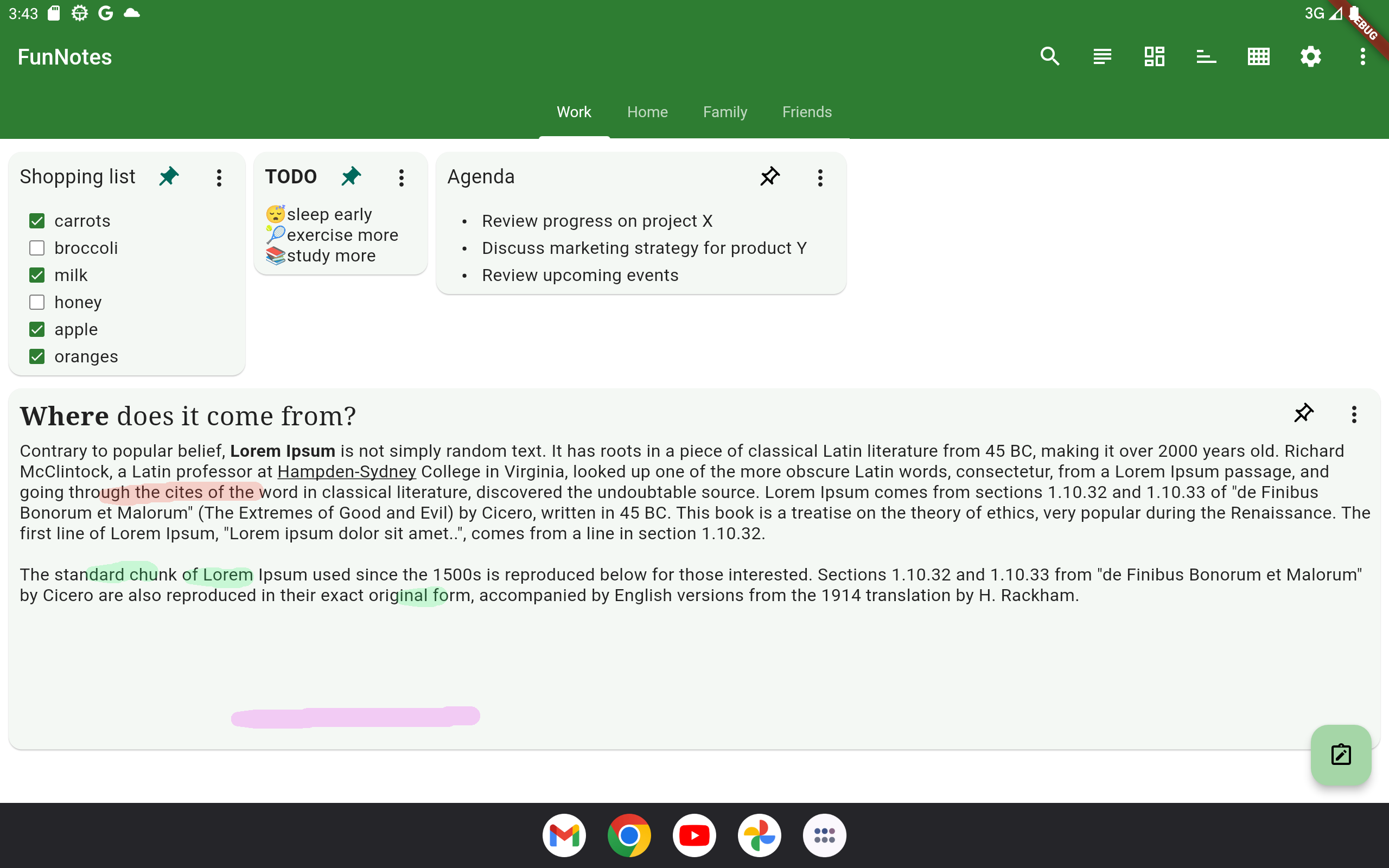 Média Funnotes - Application de prise de notes personnalisable 11