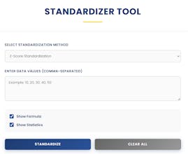 Standardizer Tool gallery image
