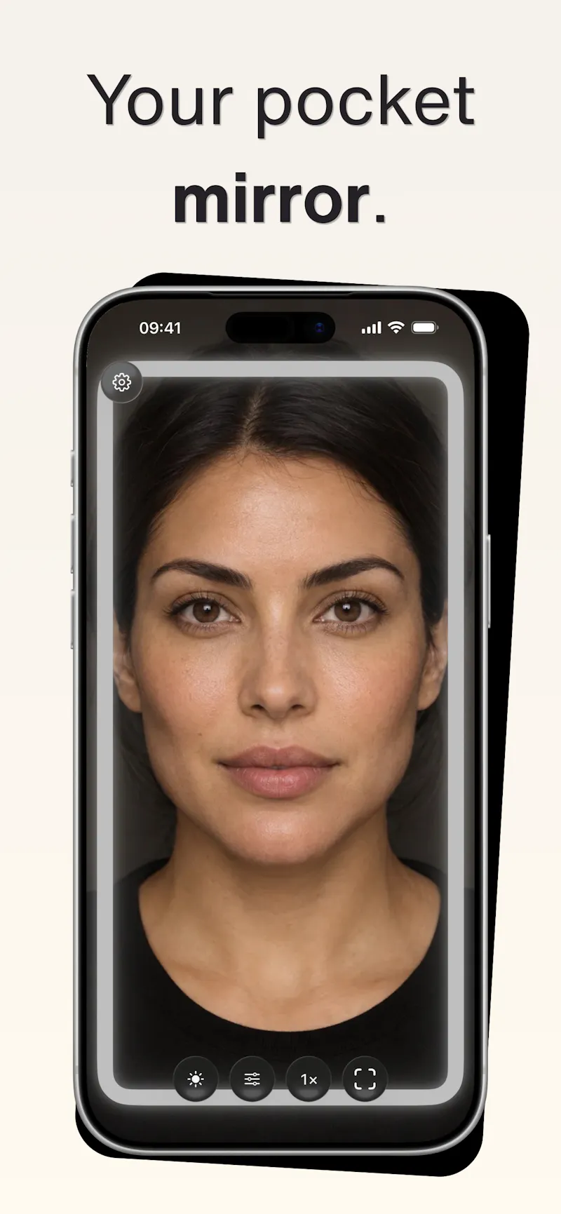 Makeup Mirror & Light: Compact screenshot 2