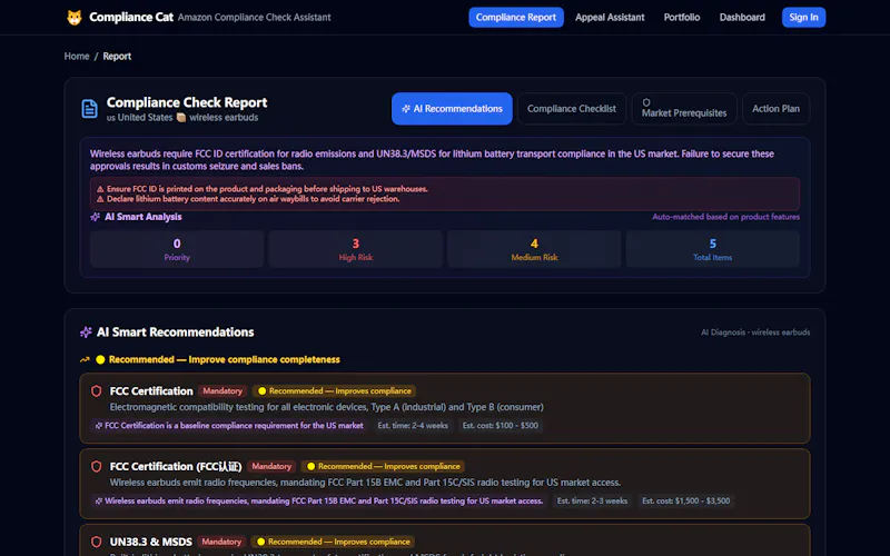 Compliance Cat screenshot 2