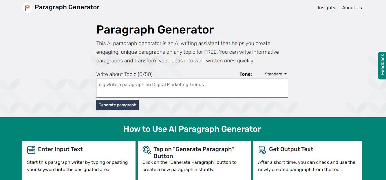 Paragraph Generator media 1