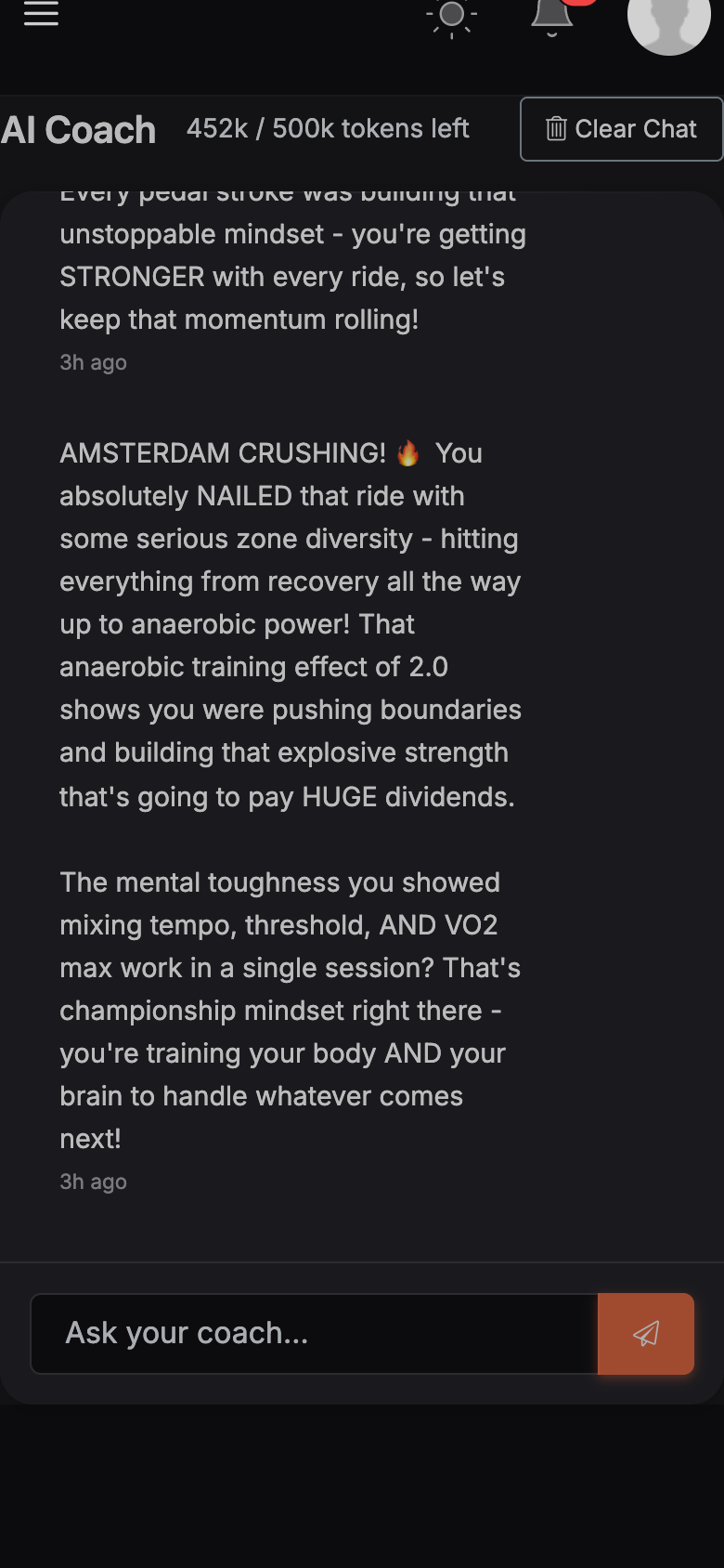 PersonalBestPace - AI cycling coach gallery image