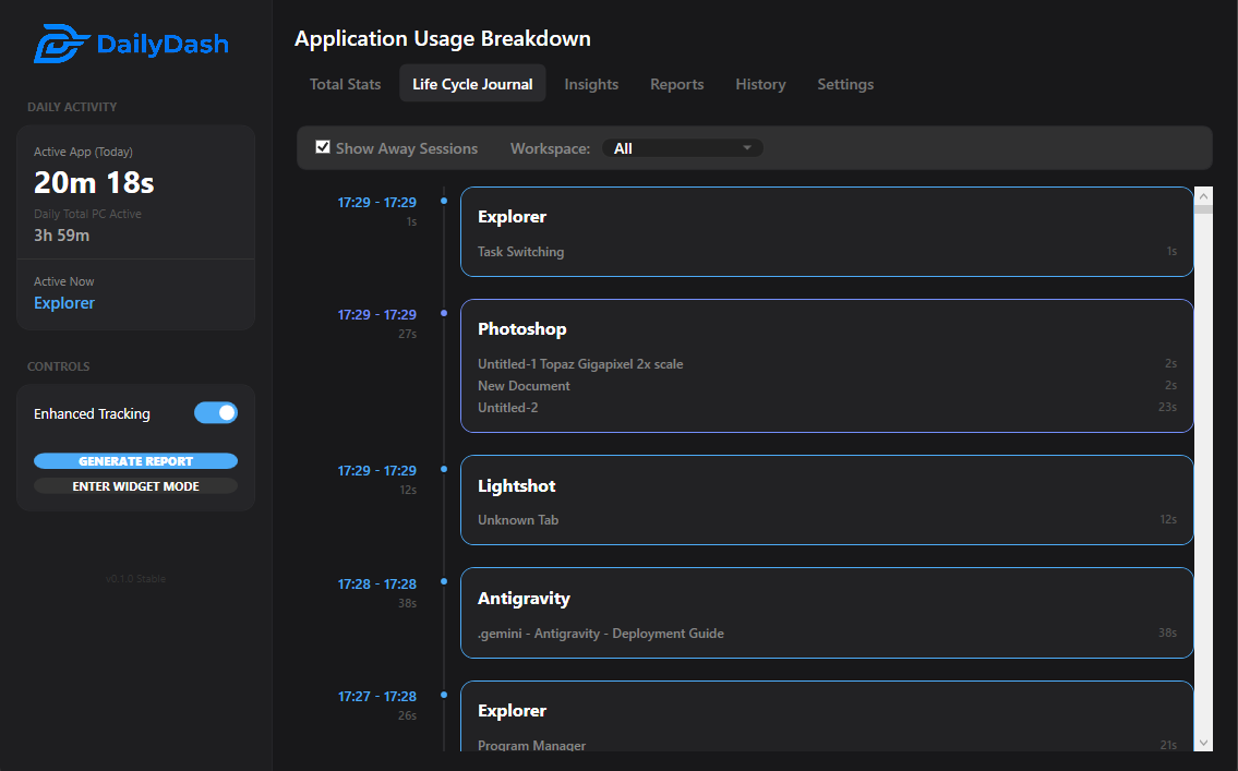 DailyDash — Master Your Deep Work gallery image