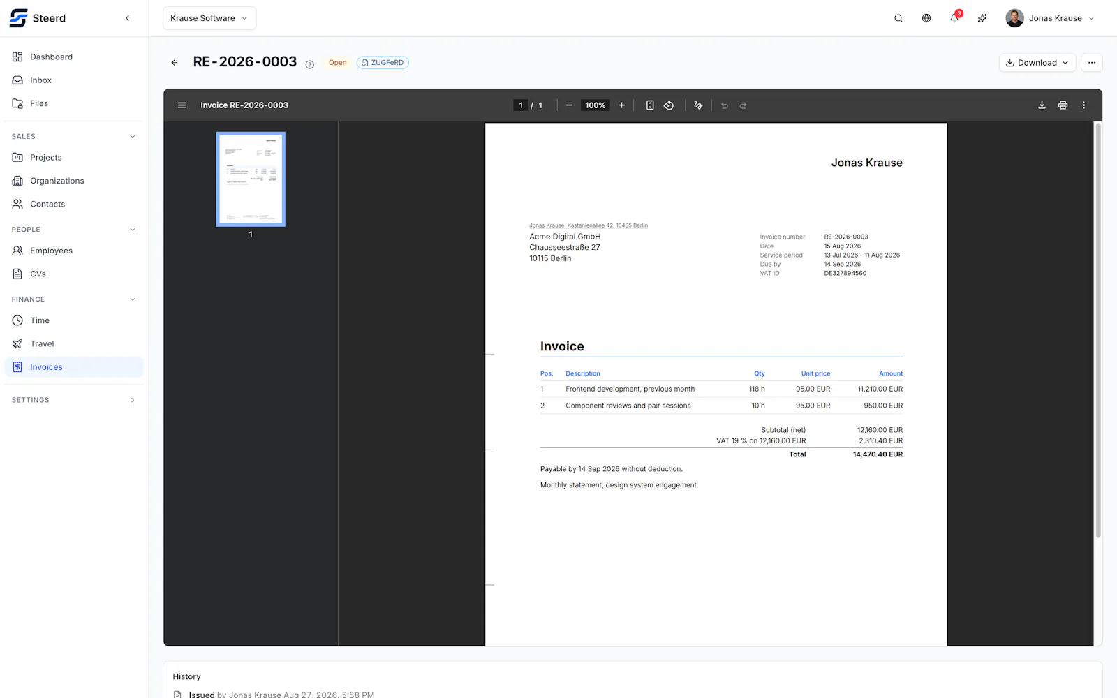 Steerd screenshot 6