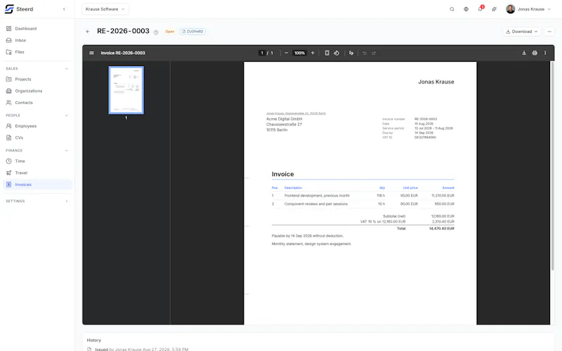 Steerd screenshot 6