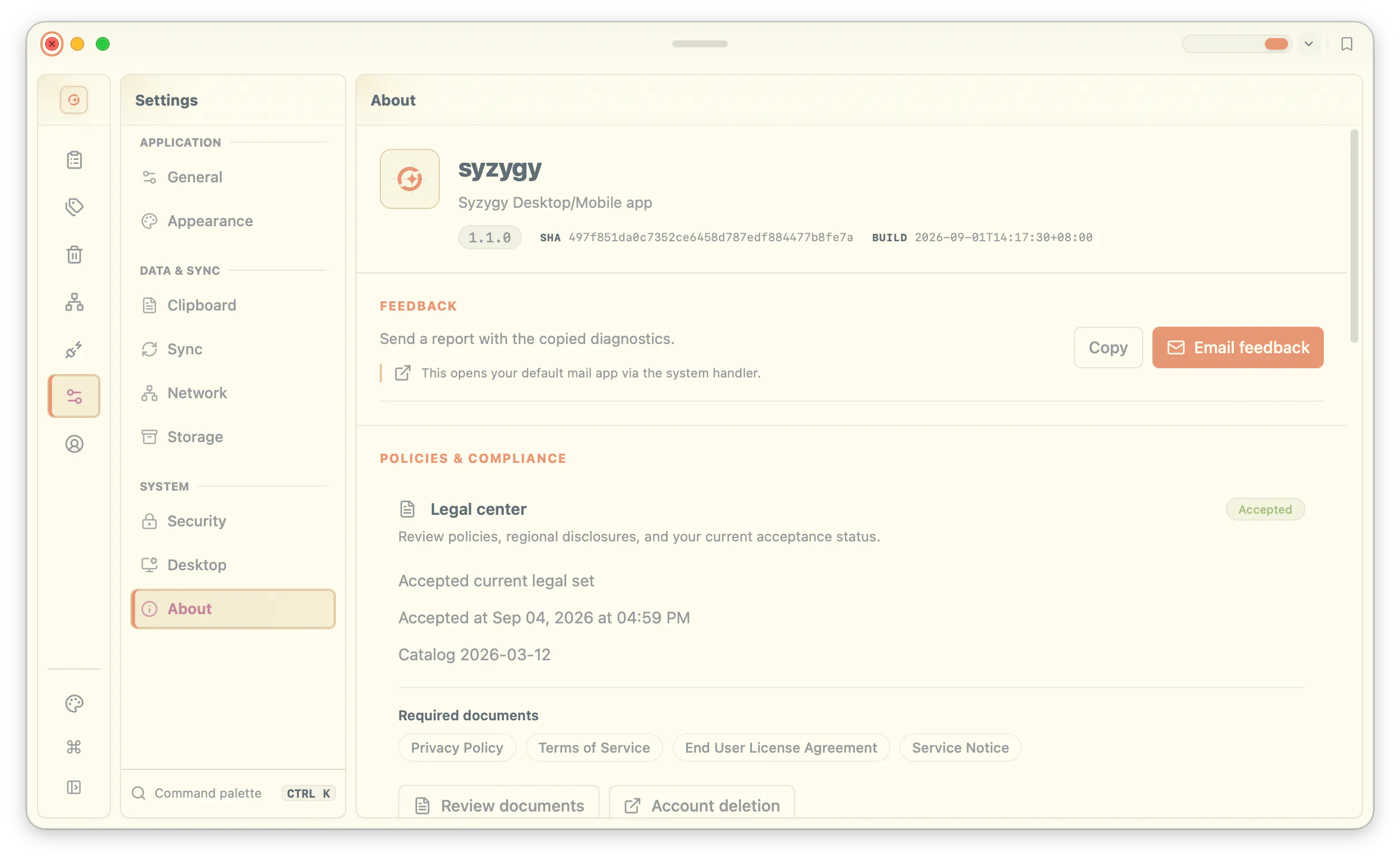  Syzygy - Local-First Clipboard Sync gallery image
