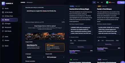 KAMOD β Director's Pipeline gallery image