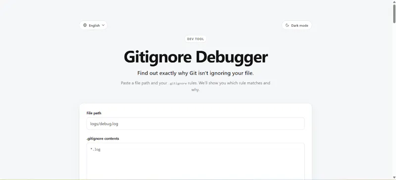IgnoreDebugger screenshot 1