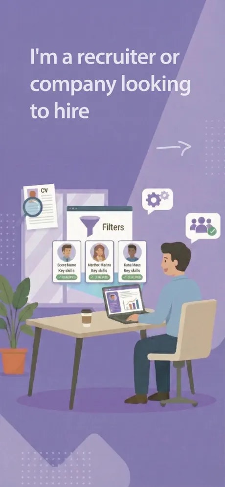Whileresume - Main product screenshot demonstrating key features and user interface