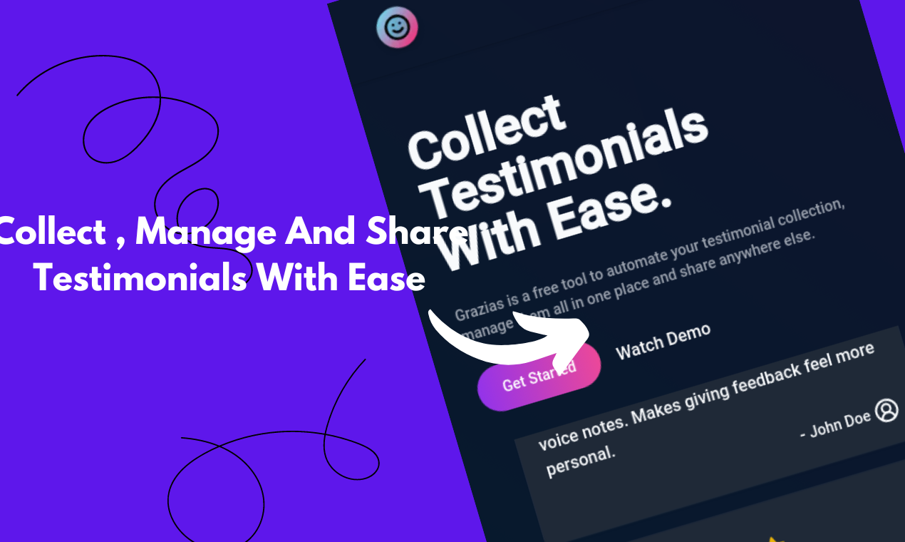 startuptile Grazias-Collect testimonials with ease