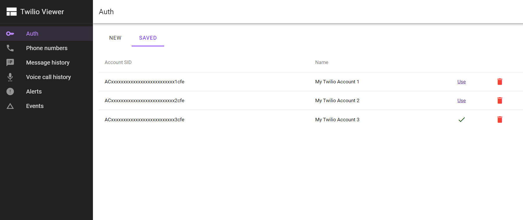 Twilio Viewer - Twilio 계정 및 관련 리소스를 쉽게 볼 수 있습니다 미디어 1