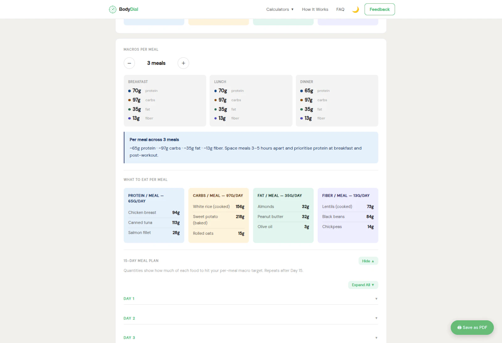 Body Dial screenshot 3