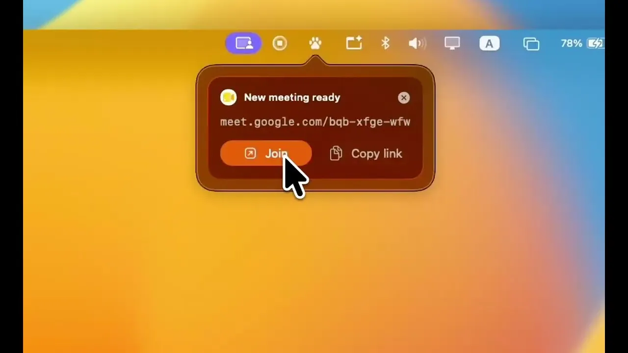 startuptile MeetPaw-Instant meetings from your mac menu bar 