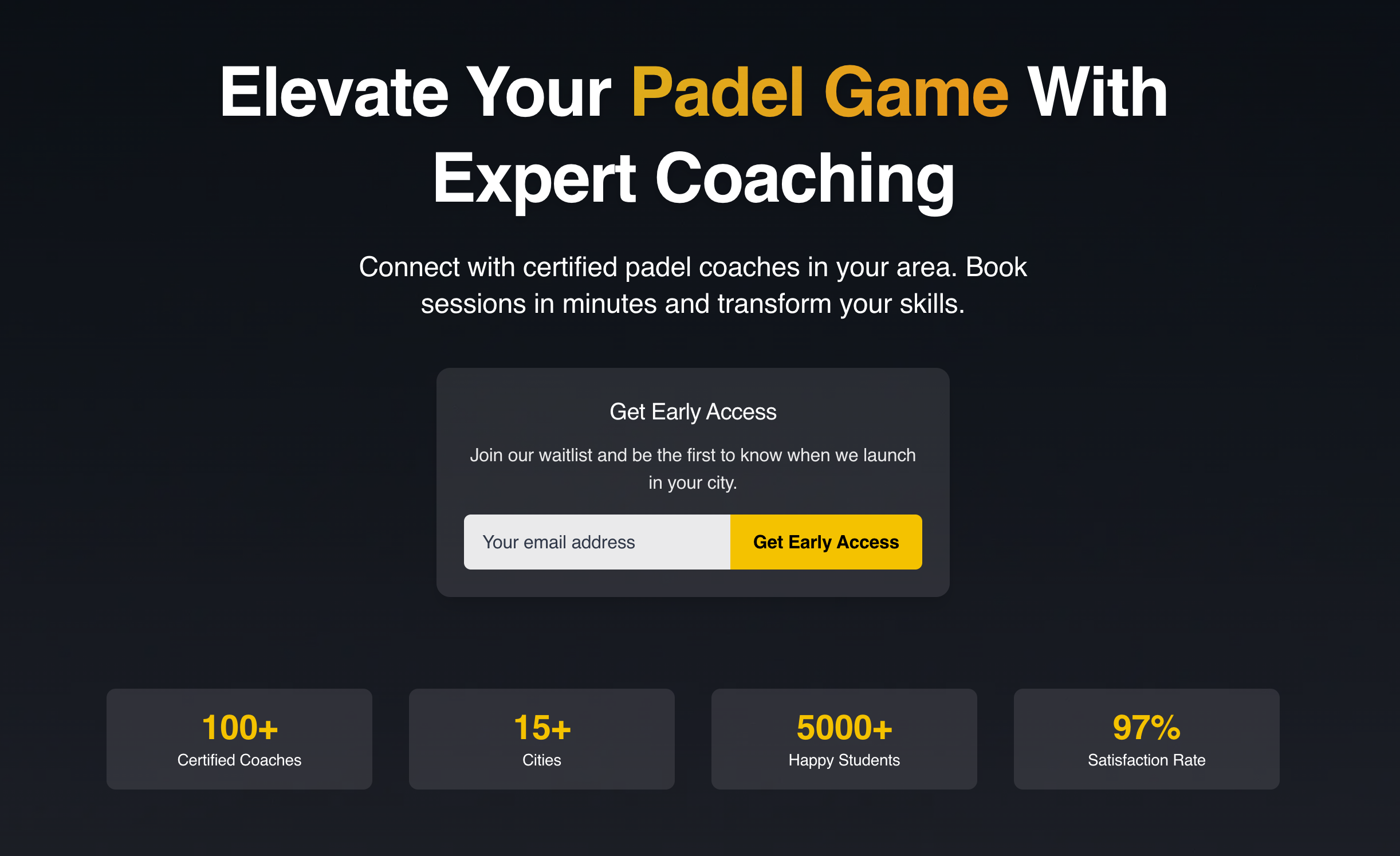 Media Padelcouch - Cari jurulatih Padel anda dalam 3 klik 2