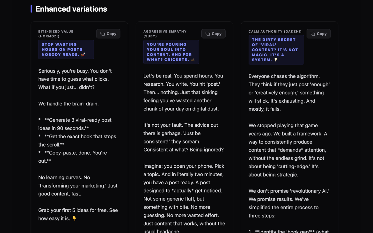 Brutal Copy gallery image