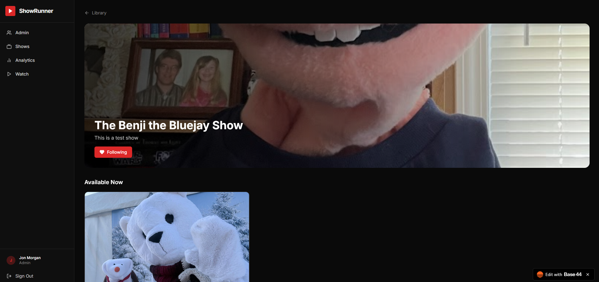 Show Runner gallery image