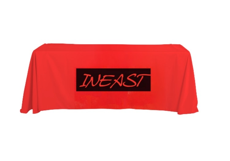 Custom Printed Logo Tablecloth gallery image