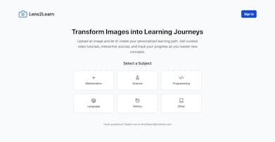 Lens2Learn gallery image