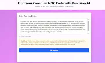 Find My NOC gallery image