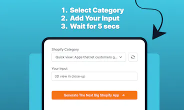 Shopify App Idea Generator gallery image