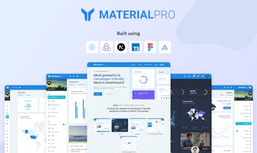 Next.JS Dashboard Templates & Themes gallery image