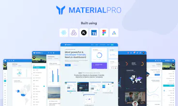 Next.JS Dashboard Templates & Themes gallery image