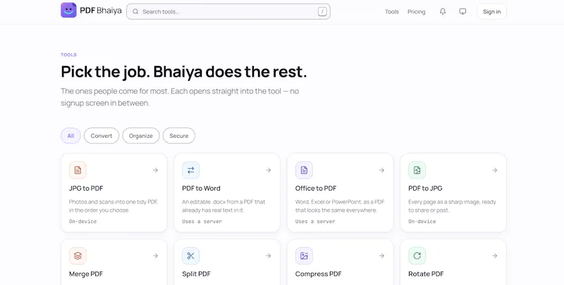 PDF Bhaiya screenshot 3