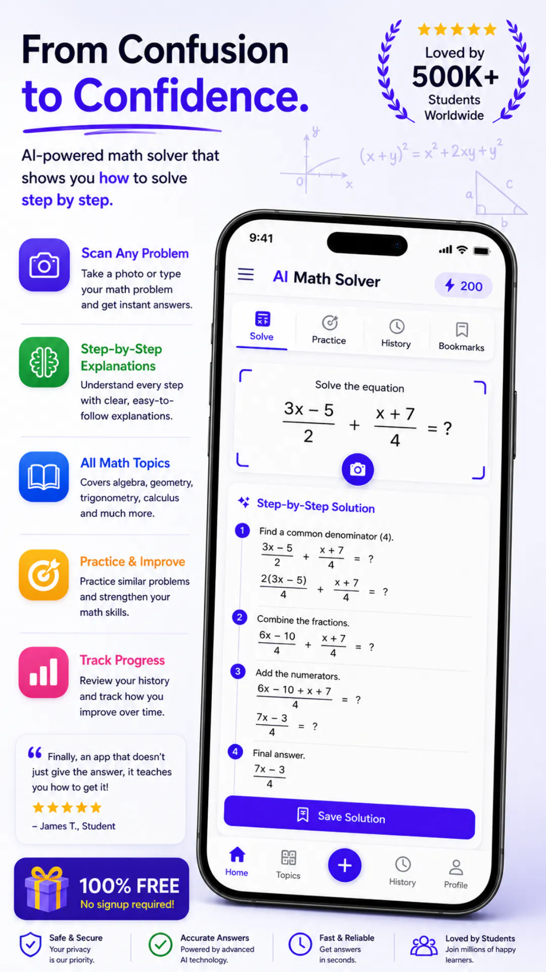 AI Math Solver gallery image