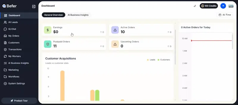 Befer.co screenshot 1 (video preview)