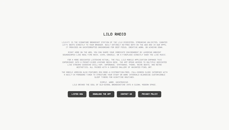 Lilo-Fi Lofi Music screenshot 2