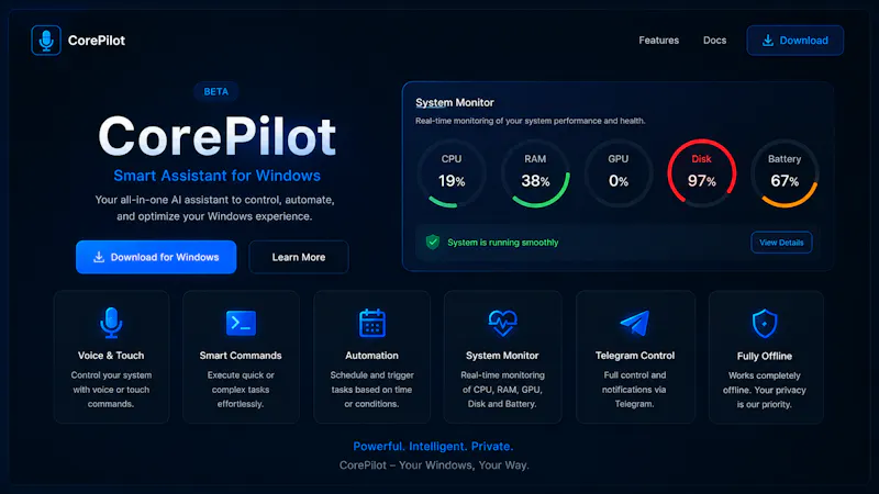 CorePilot screenshot 3