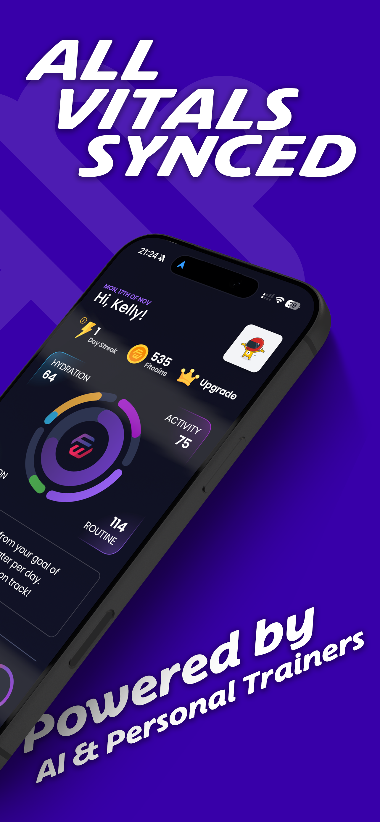 FitWay - Your Way to Stay Fit - Screenshot 2 showing product features and functionality