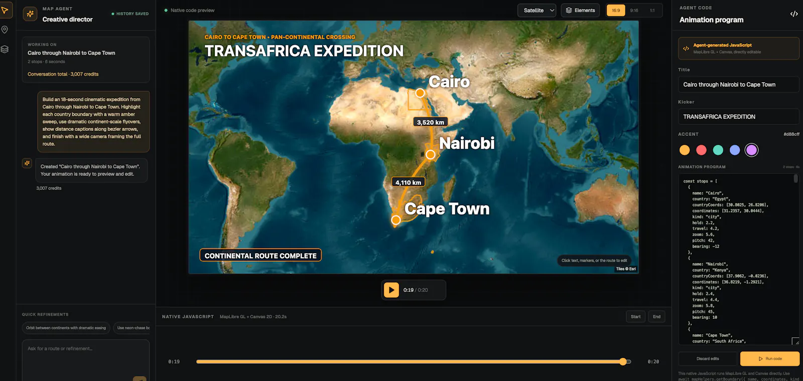 Map Animation screenshot 2