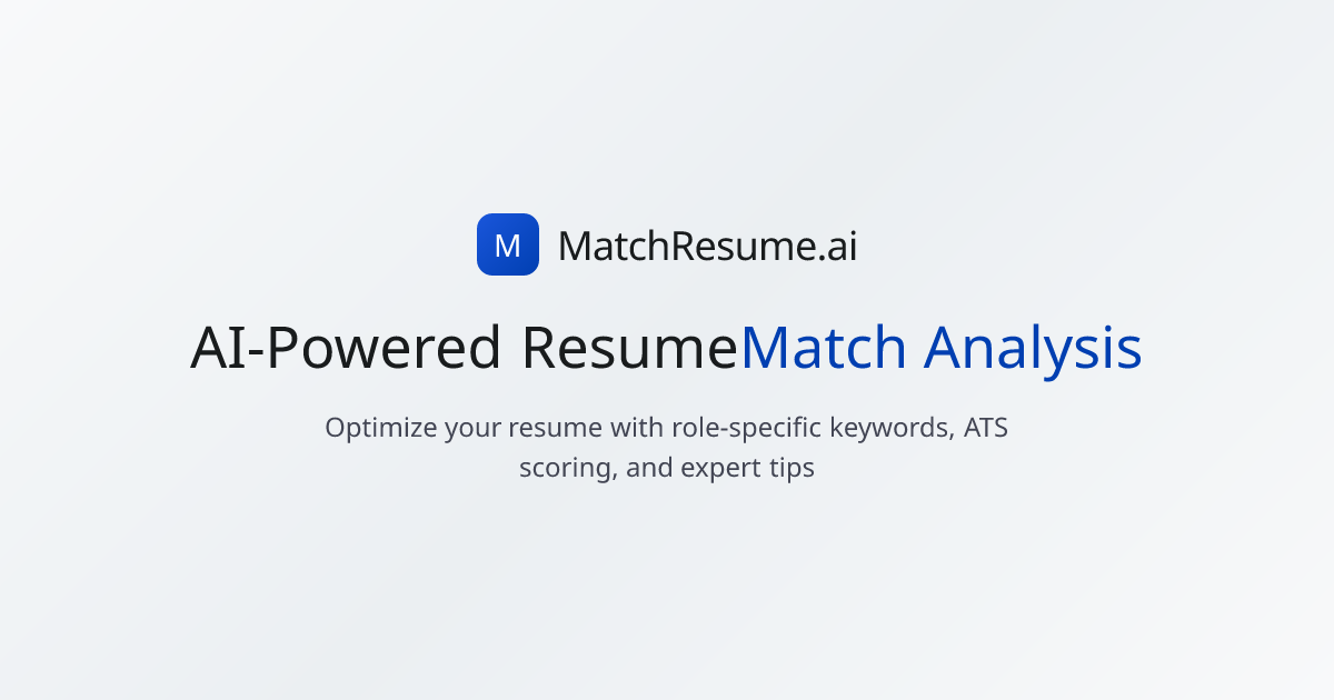 MatchResume.ai gallery image