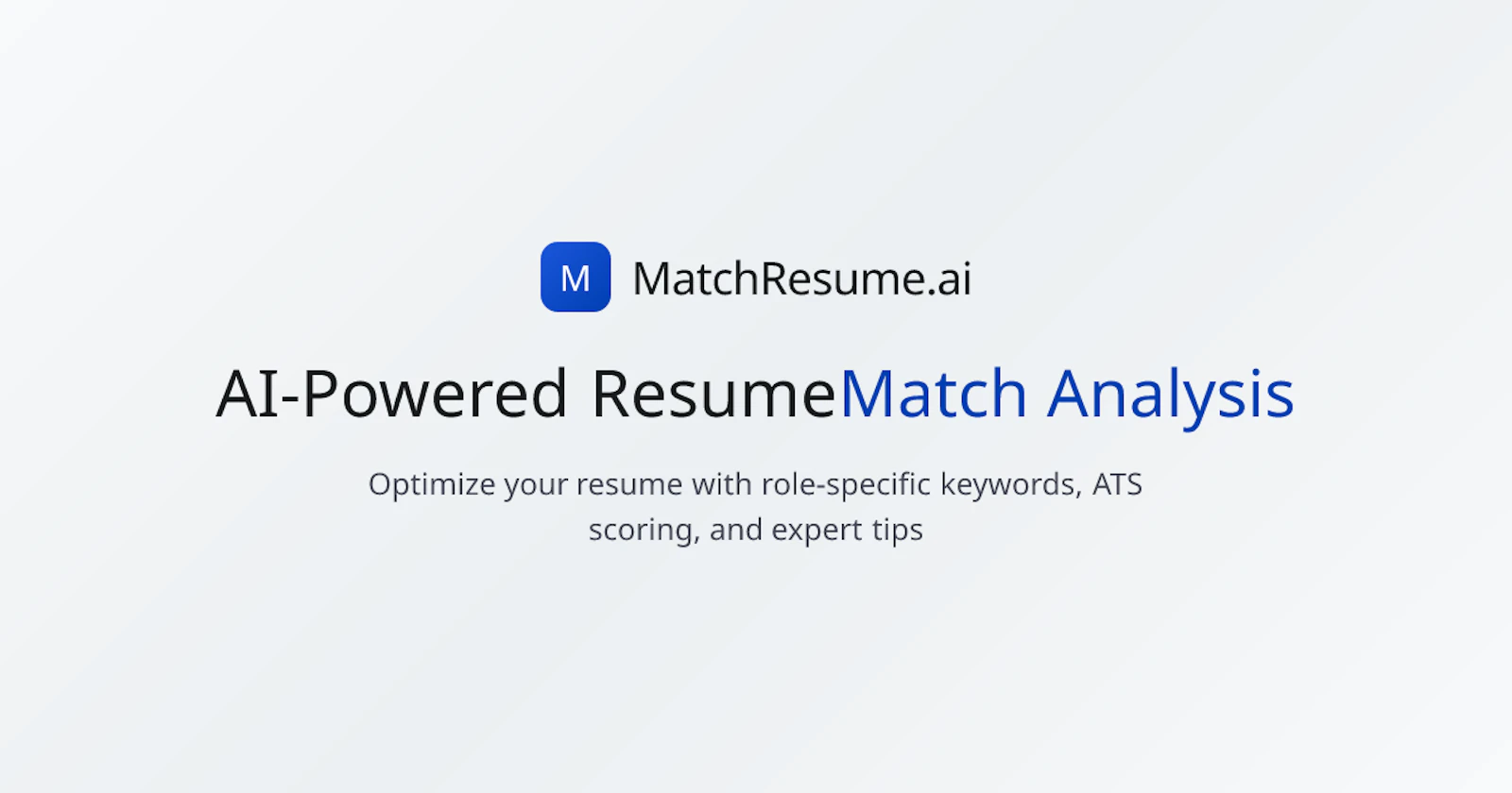 MatchResume.ai screenshot 1